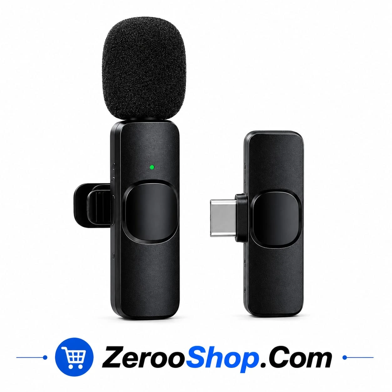 K8 Wireless Microphone | Mini Lavalier Mic for Live Stream & Vlog