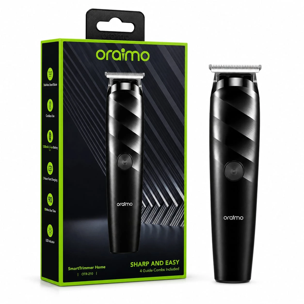 ORAIMO OTR-210 Cordless Rechargeable Electric Trimmer