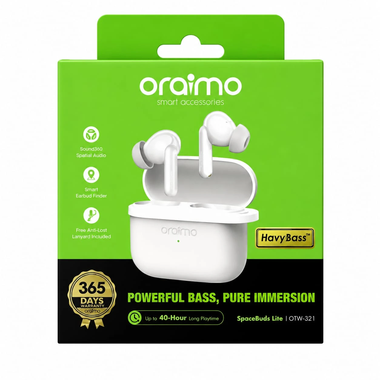 Oraimo SpaceBuds Lite OTW-324 True Wireless Earbuds