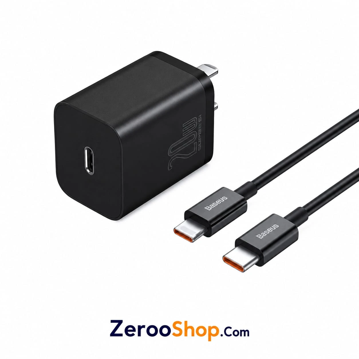 Baseus GaN5 20W Fast Charger With USB-C Cable
