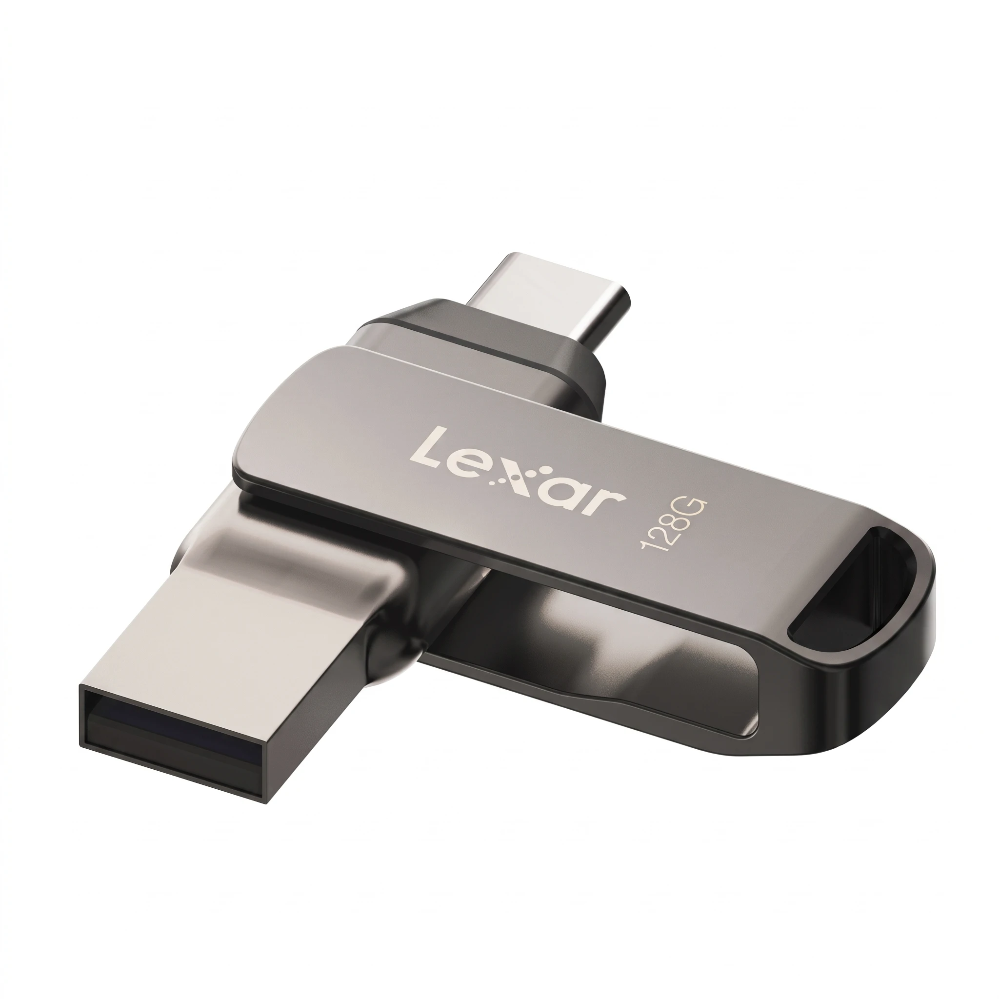 Lexar JumpDrive Dual Drive D400 128GB Peb Drive